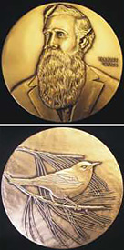 medal presented with aos coues award
