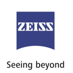 Zeiss logo with tagline Seeing Beyond