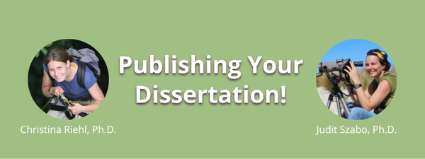 publishing your dissertation